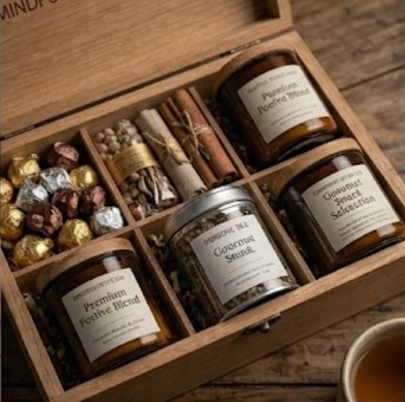 Celebration Office Gift Crate with premium snacks, artisan tea blends, and corporate-ready presentation for Australian teams main product image