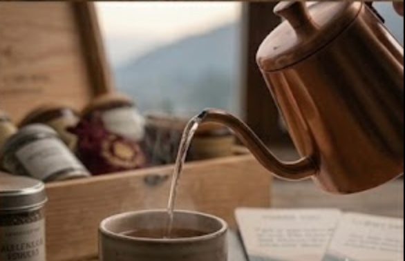 Nepal-Australia Fusion Gift Kit with artisan sweets, incense, and curated pantry favourites for multicultural gifting gallery image 2